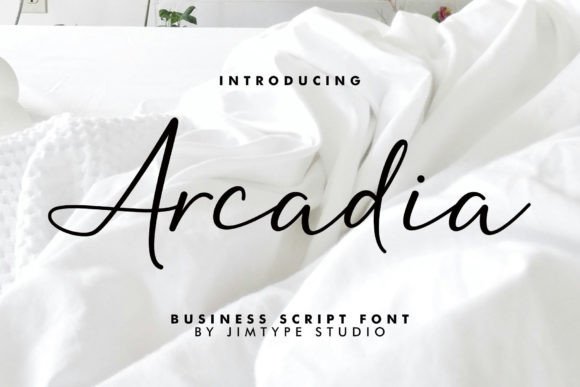 Arcadia: The Elegant Script Font for Modern Branding