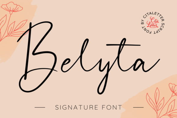 Belyta Font: A Romantic Script for Modern Design