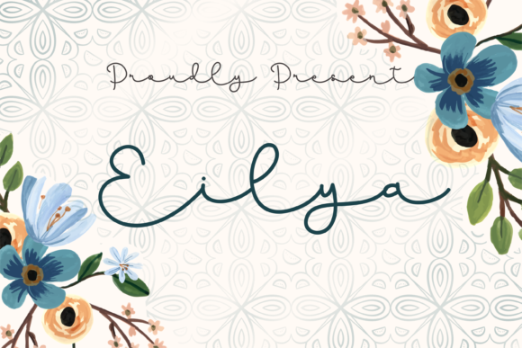 Eilya: A Script Font for Modern Design
