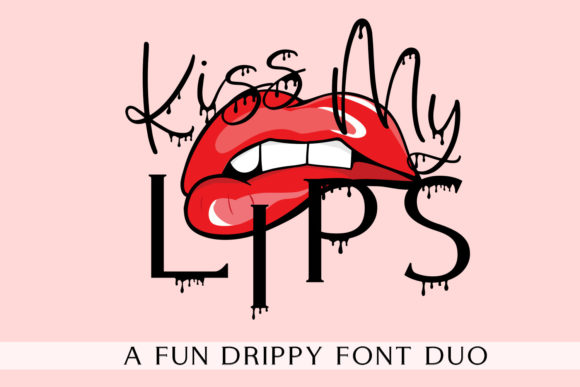 Kiss My Lips: A Modern Duo Font for Creative Design