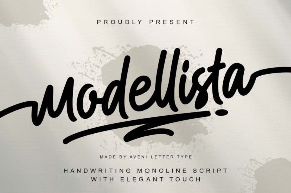 Modellista: The Elegant Script for Modern Design