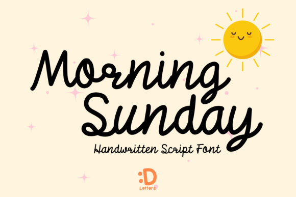 Morning Sunday: A Handwritten Font for Authentic Design