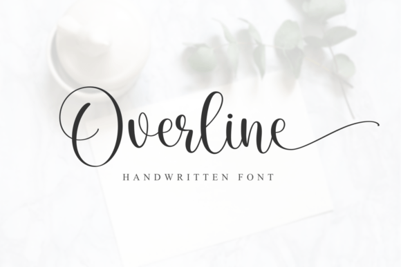 Overline: The Elegant Script Font for Modern Design