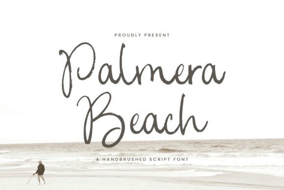Palmera Beach: A Script Font for Coastal Branding