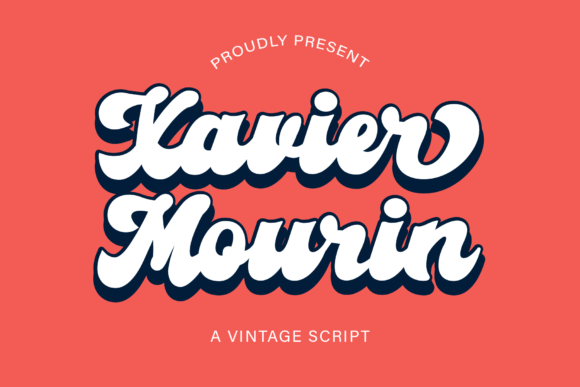 Xavier Mourin: A Vintage Script for Modern Design