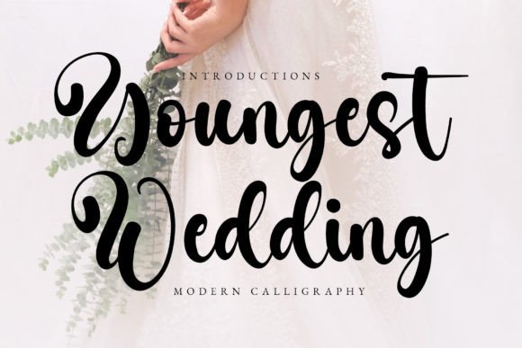 Youngest Wedding: Elevating Design with Elegant Script